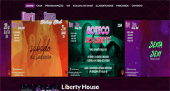 Desktop Screenshot of libertyhouse.com.br